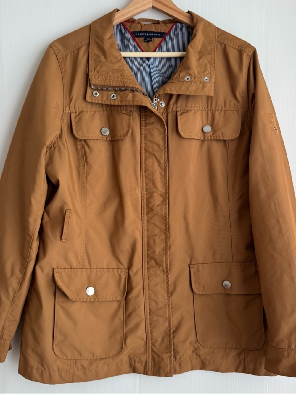 Tommy Hilfiger Women's Caramel Utility Jacket